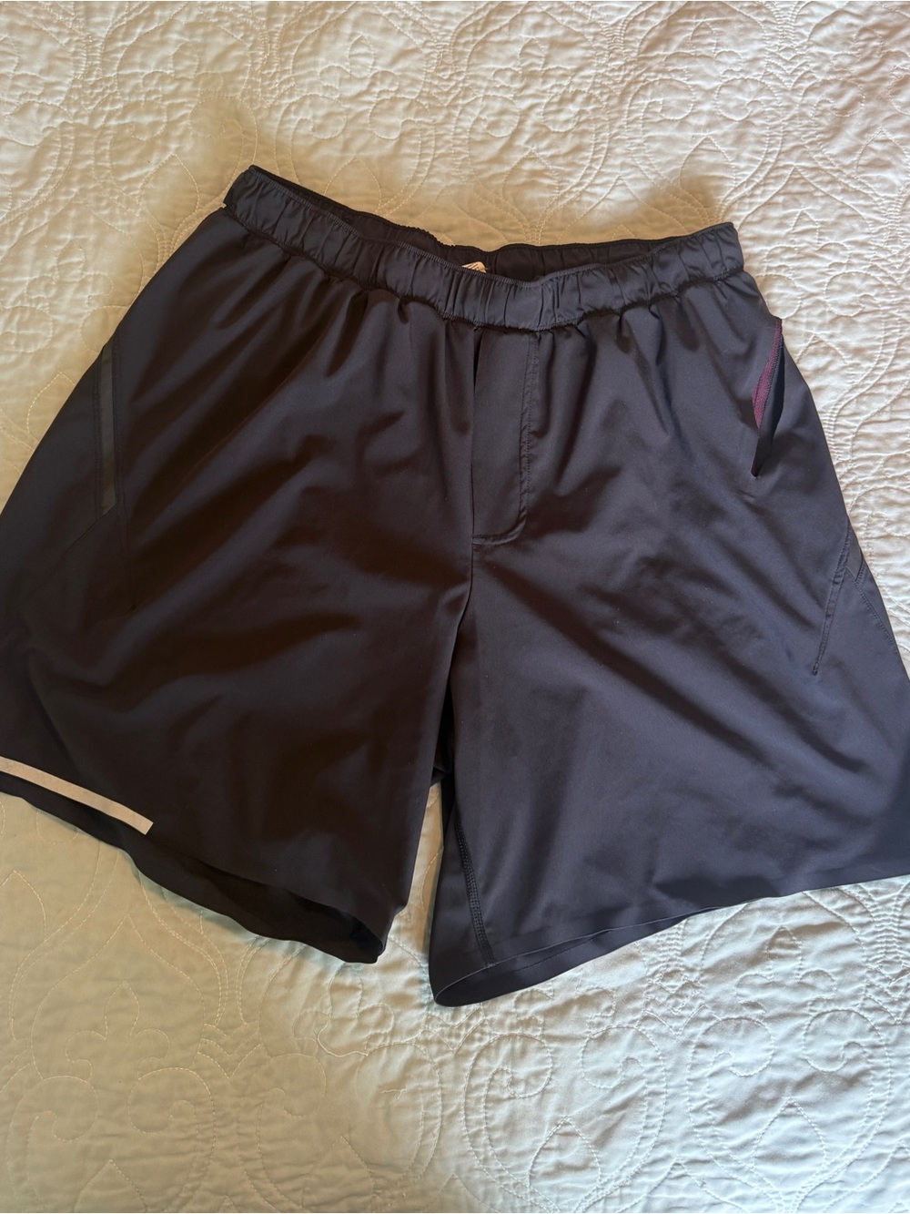 lululemon athletica Black Men's Performance Running Shorts